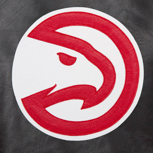 Premium Quality Atlanta Hawks Full Leather Jacket - Black