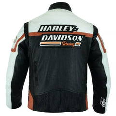 Excellent Quality Harley Davidson Men's Raceway Screaming Eagle leather jacket