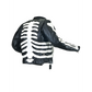 Vanson Leather Model Jacket W/Bones ( Black-White Leather )