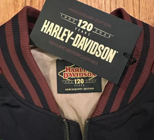 Men’s 120th Anniversary Souvenir Harley Davidson Jacket