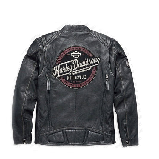 Harley Davidson Original Cowhide Black leather Jacket