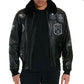 Avirex Black G-1 Bomber men’s Leather Jacket-Black