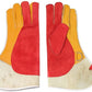 Pack of 10 Custom Left-Hand Falconry Gloves – Durable Suede Leather Eagle, Hawk & Bird Handling