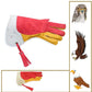 Pack of 10 Custom Left-Hand Falconry Gloves – Durable Suede Leather Eagle, Hawk & Bird Handling