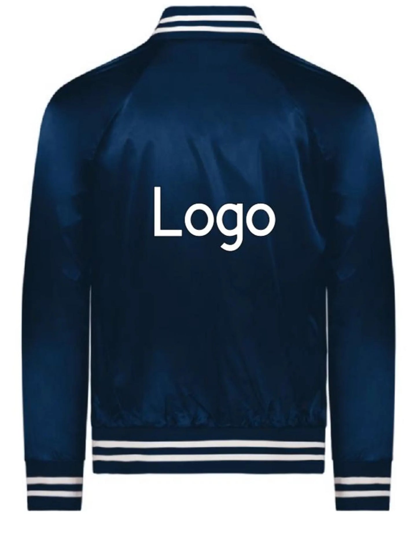 Custom satin jacket high quality with your logo and design