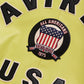 Men’s Avirex Leather Jacket Iconic Avirex Jacket (Yellow-Green)