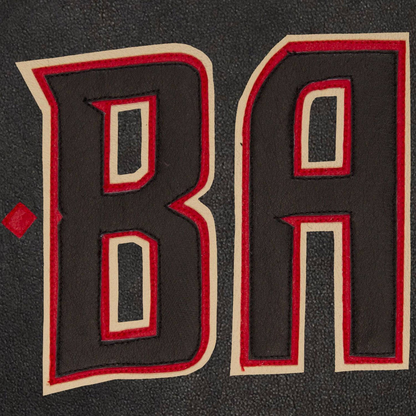 Arizona Diamondbacks Complete Leather Jacket - Black