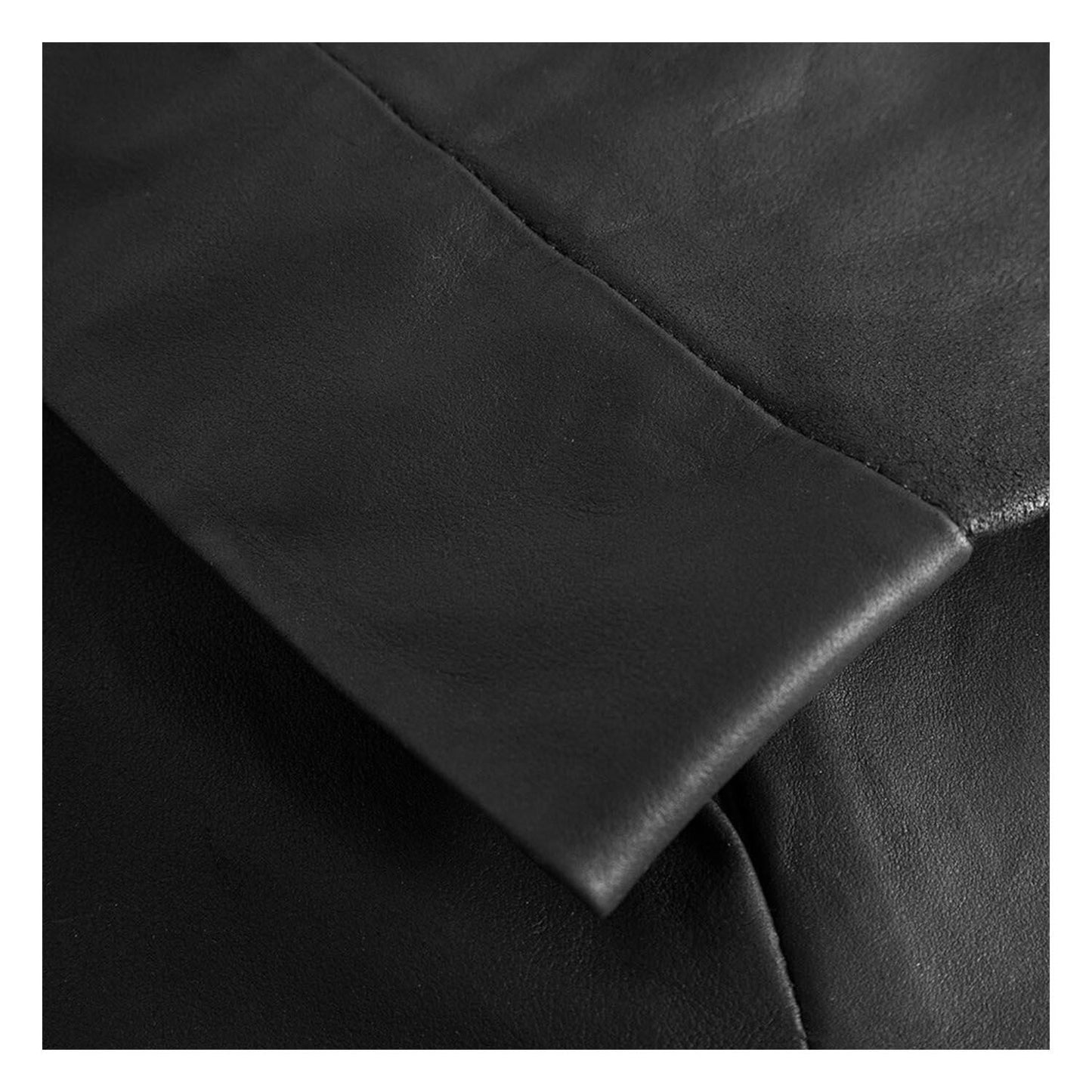 Premium Quality Tammy Women’s Leather Top and Vest Nero Black
