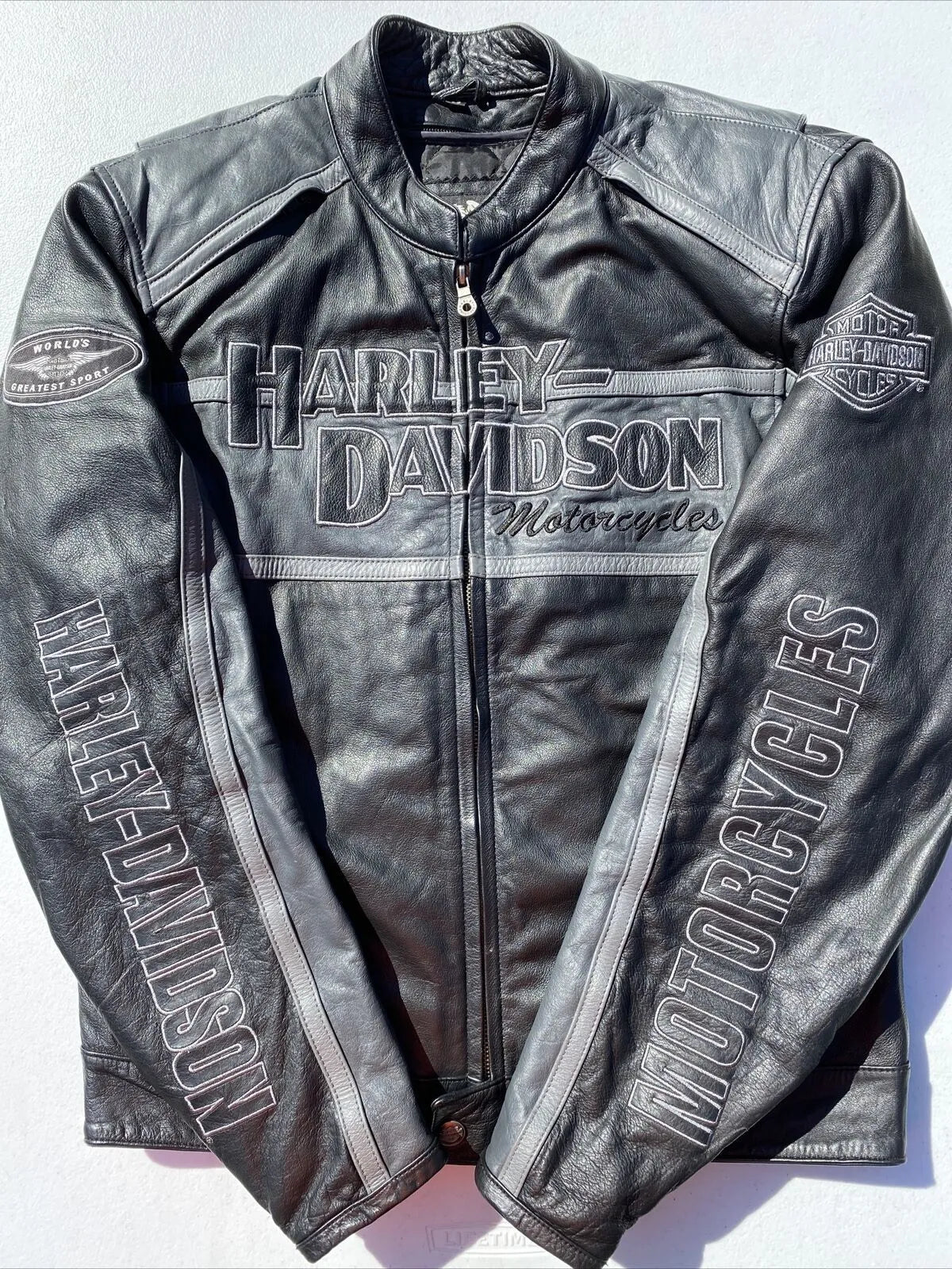 Harley Davidson Men’s CLASSIC CRUISER Leather Jacket Motorcycle Jackets