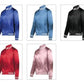 Custom satin jacket high quality with your logo and design