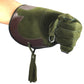 Bulk Pack of 10 Custom Left-Hand Falconry Gloves | Nubuck Leather Eagle, Hawk & Bird Handling Gloves for Cold Weather Training