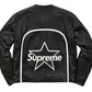 Vanson Star Supreme  Genuine Leather Jacket -Black