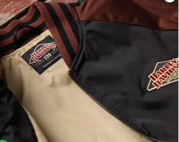 Men’s 120th Anniversary Souvenir Harley Davidson Jacket