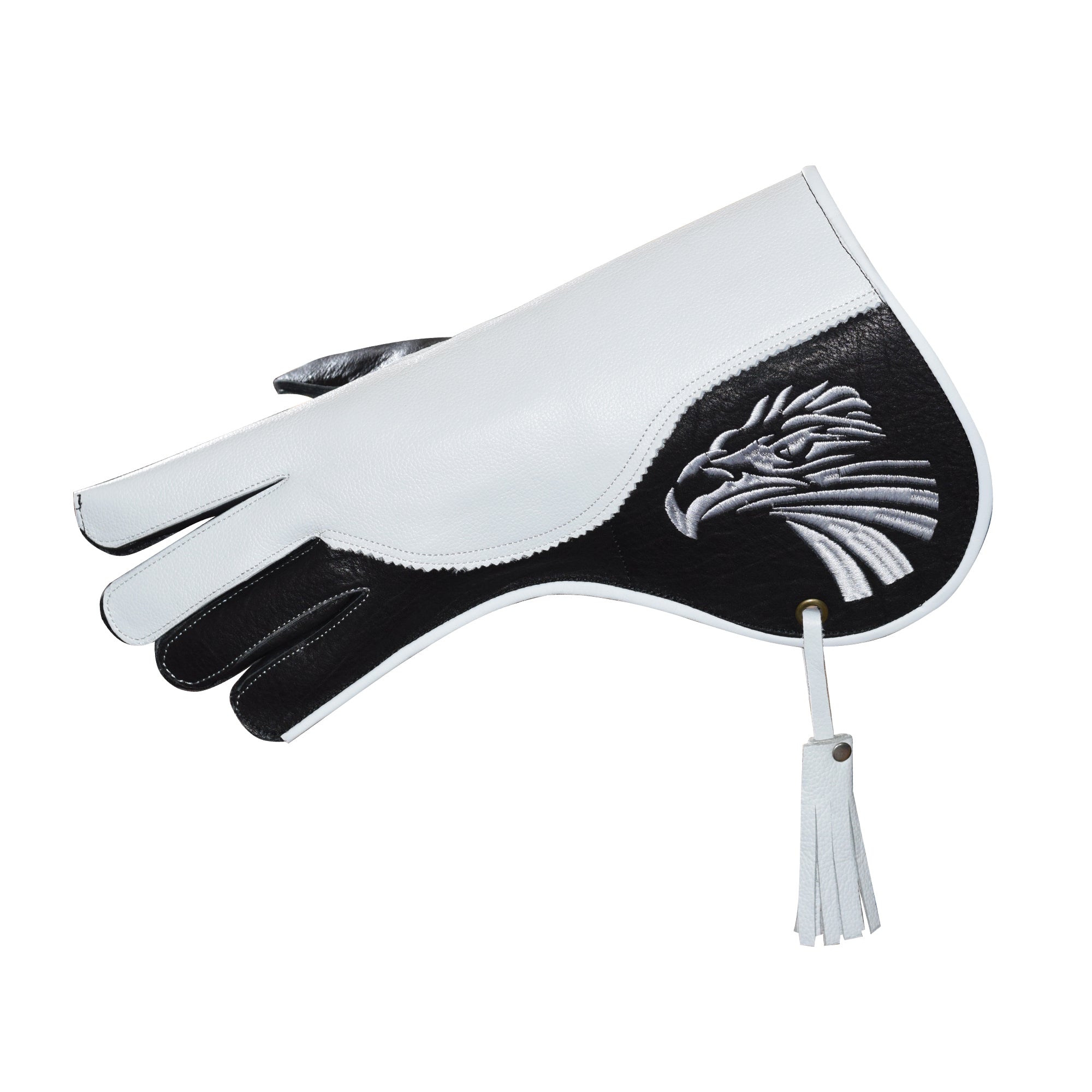 Pack of 10 Custom Left-Hand Falconry Gloves – Natural Leather Eagle, Hawk & Bird Handling Gloves for Cold Weather Training (Wholesale)