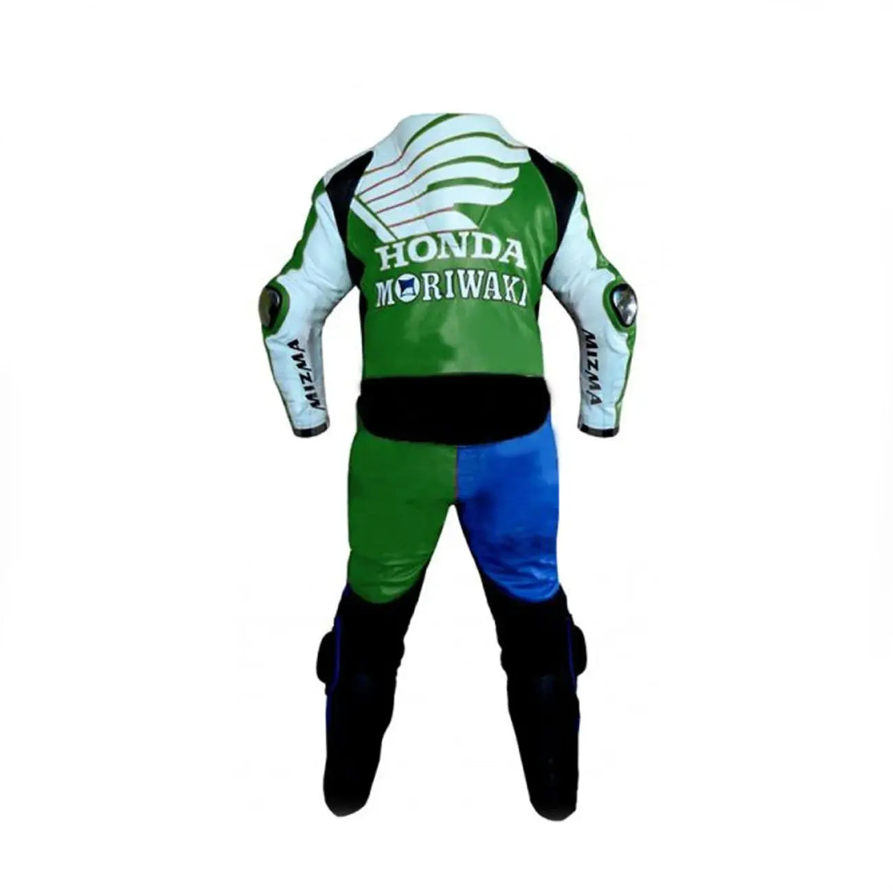 American Honda Green Moriwaki Motorcycle Racing Suit