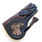 Pack of 20 Left-Hand Falconry Gloves – Premium Nubuck Leather Bird Handling Gloves for Eagles, Hawks & Raptors (Wholesale)
