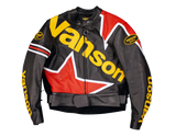 Vanson Cobra Star Premium Leather Jacket – Bold Motorcycle Biker Style