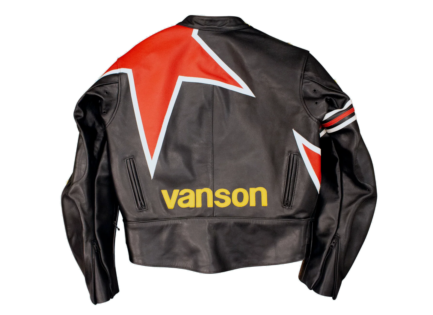Vanson Cobra Star Premium Leather Jacket – Bold Motorcycle Biker Style