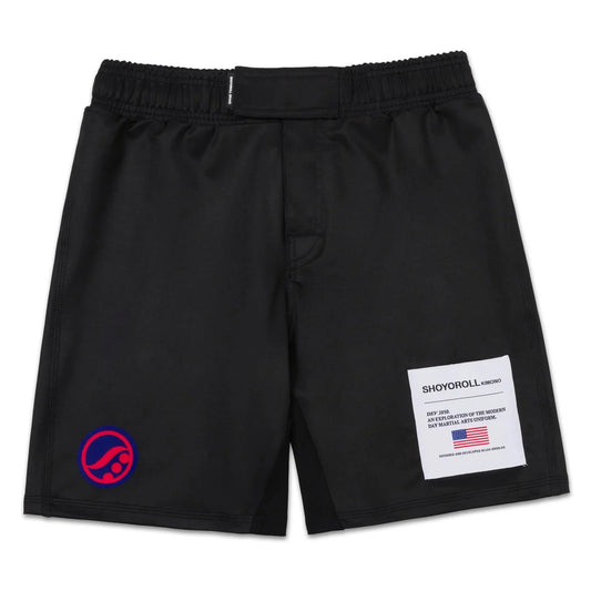 BJJ Shoyoroll Training Fitted Shorts 24 Americana