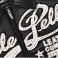 Men's Pelle Pelle Real Leather Jacket, Black with Ribbed cuffs