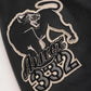 Premium Edition Men's Avirex Black Real Bomber American Flight Jacket Lamb Skin Leather Jackets