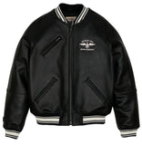Men's Avirex Stadium Leather Jacket Las Vegas  Avirex jacket (Black)
