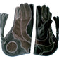 Pack of 5 Left-Hand Falconry Gloves – Premium Nubuck Leather Bird Handling Gloves for Eagles, Hawks & Raptor
