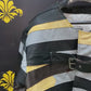 Custom color Leather High Demand Leather Martin  x H&M Belt Leather Jacket- Limited Edition