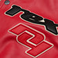 Men's Avirex Carolina Red LEGEND USA Real Bomber American Flight Leather Jackets