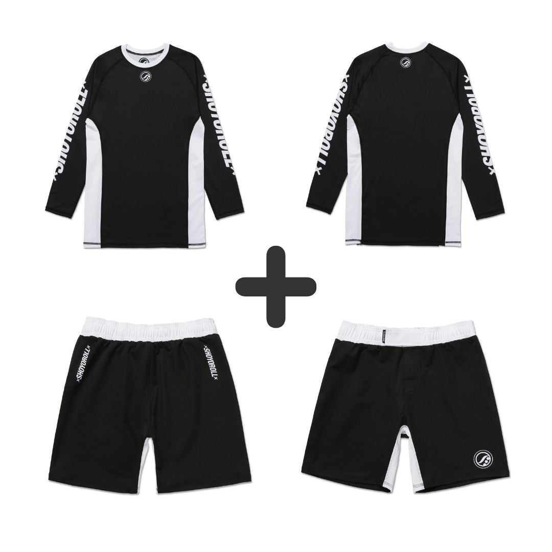 Shoyoroll Atlas Competitor Rash guard LS & MMA Short set