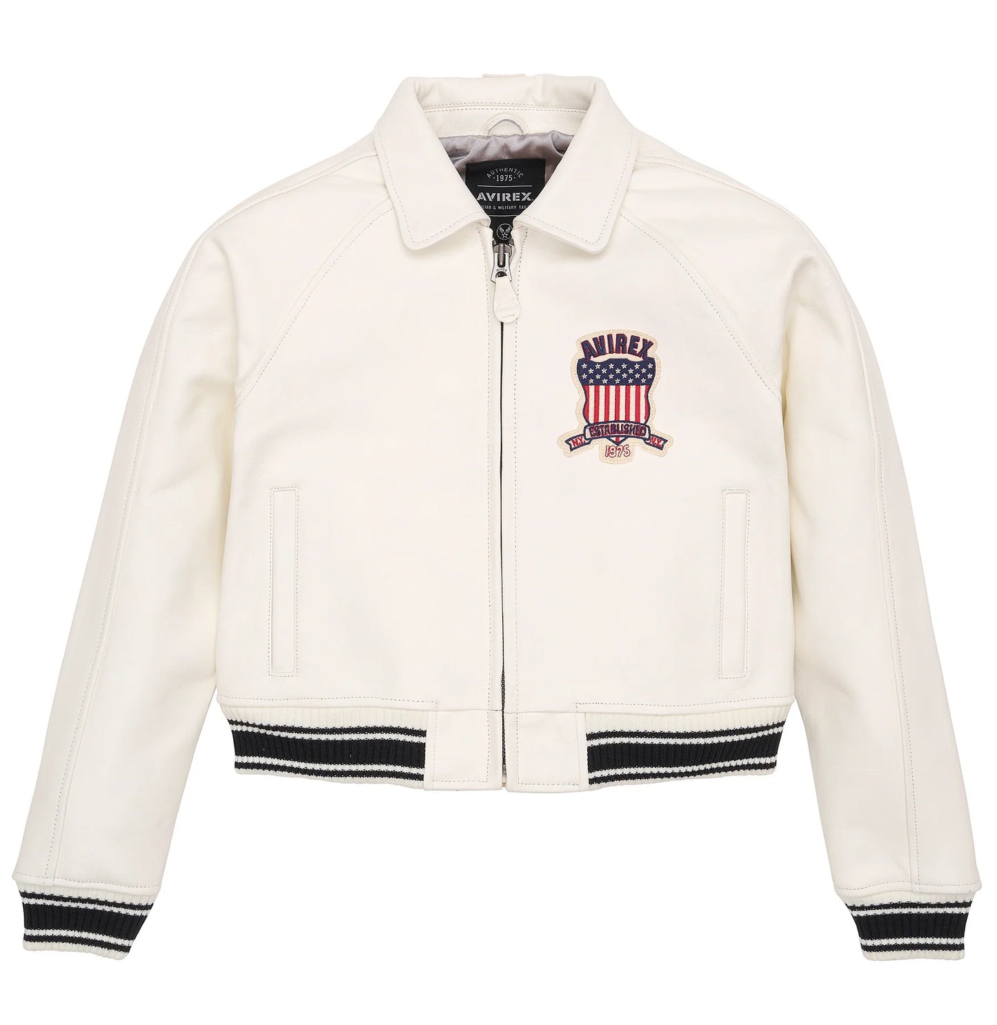 MENS AVIREX CROPPED ICON JACKET SPACIAL EDITION
