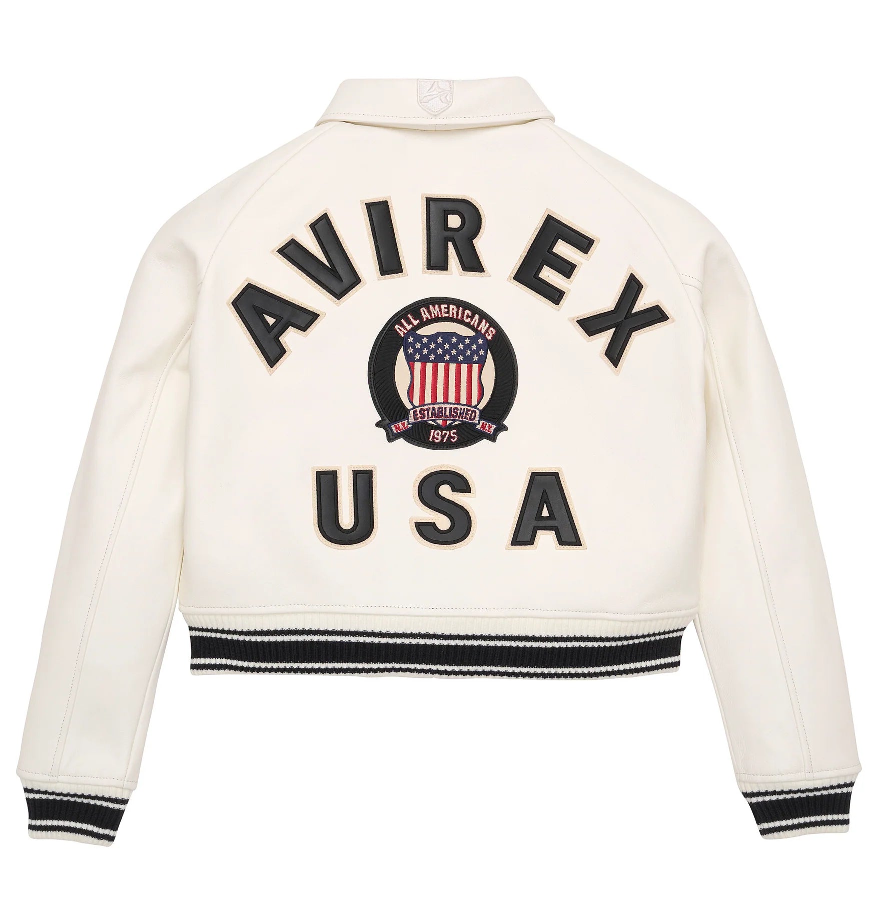 MENS AVIREX CROPPED ICON JACKET SPACIAL EDITION