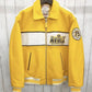 Avirex Mens Yellow Cowhide Leather Jacket AVIATOR’s King 75 Bomber Jacket