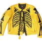 Special Edition Vanson Leather X Bones Jacket ( Yellow- Black )