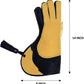 Pack of 10 Left Hand Falconry Gloves | Custom Suede Leather | Professional Bird Handling Gloves