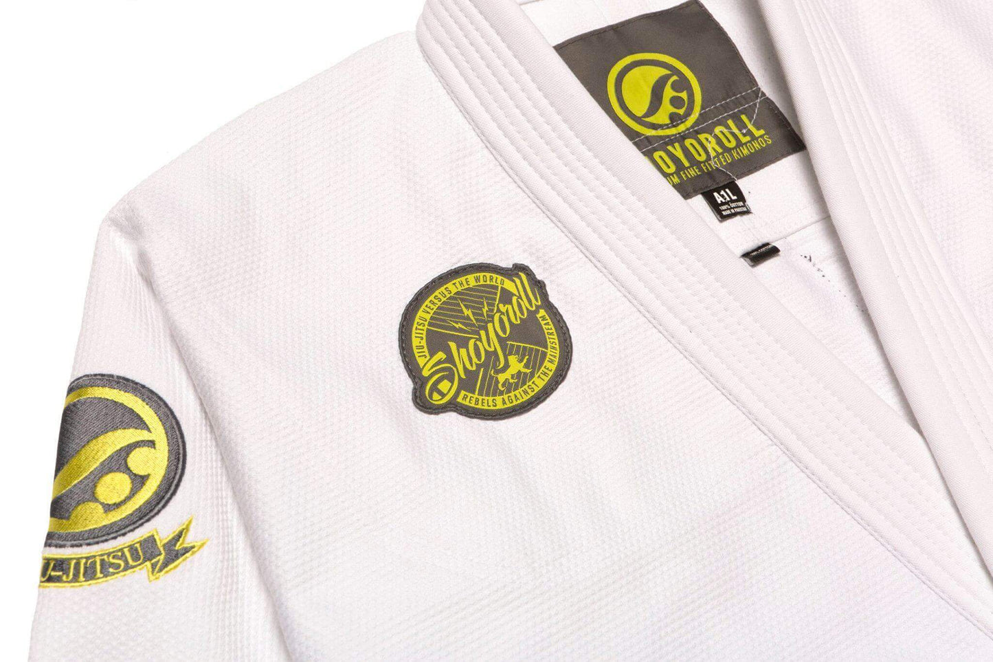 BJJ Gi Shoyoroll Cut Batch 75 SIX BJJ Uniform 450 GSM Jiu-Jitsu Uniform