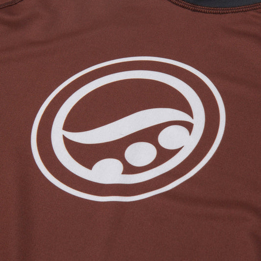 Shoyoroll 2022 Ranked Rash Guard SS Brown